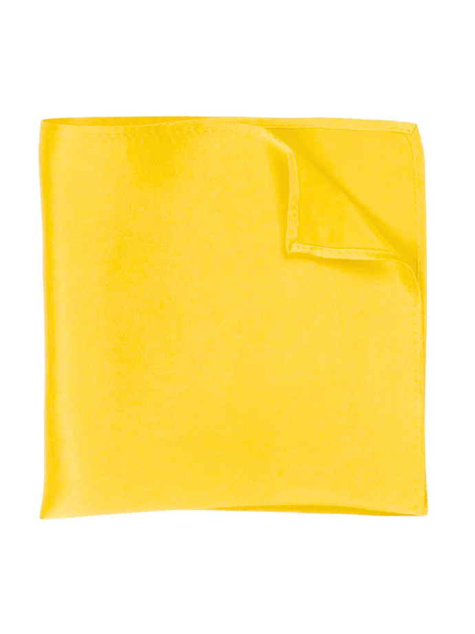 Lenço Liso Amarelo