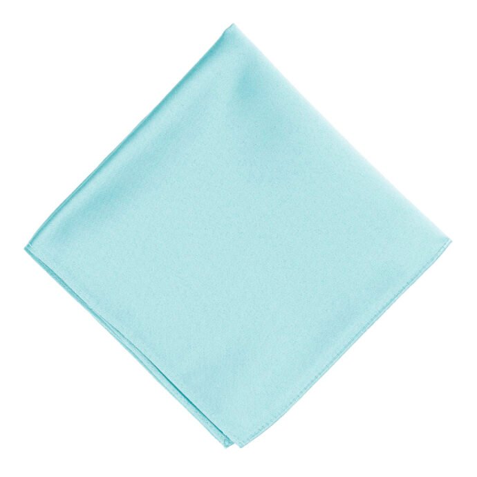 Lenço Liso Azul Bebe