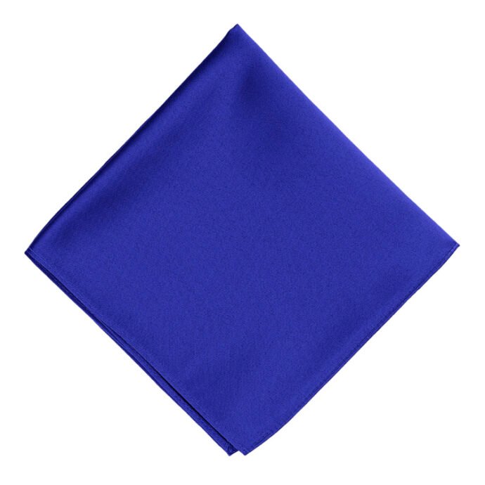 Lenço Liso Azul Bic