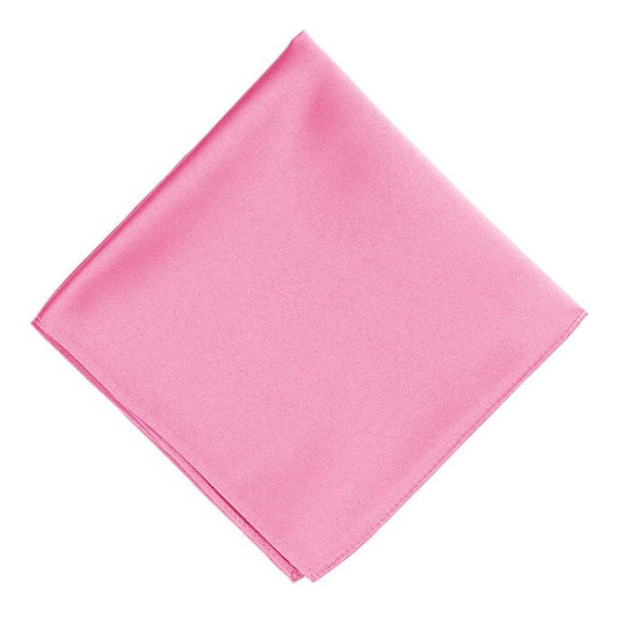 Lenço Liso Rosa Chiclete