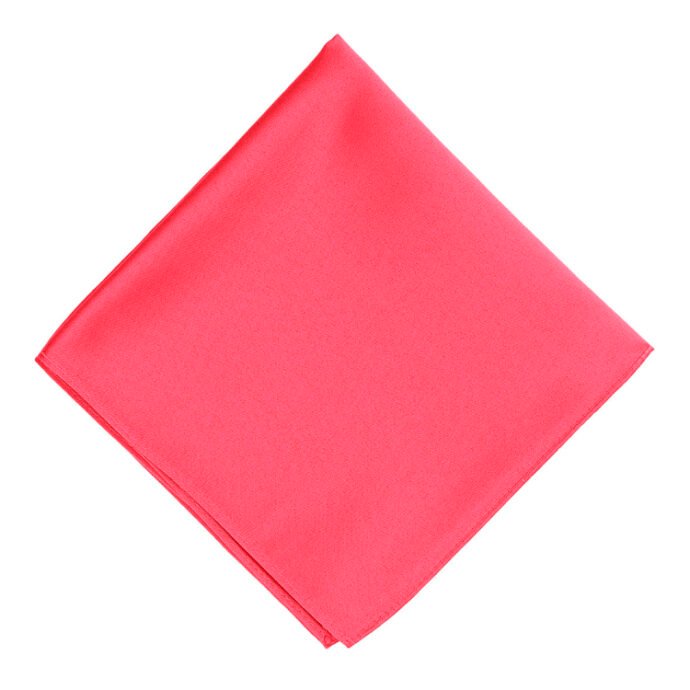 Lenço Liso Rosa Coral